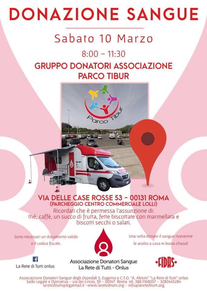 donazione sangue